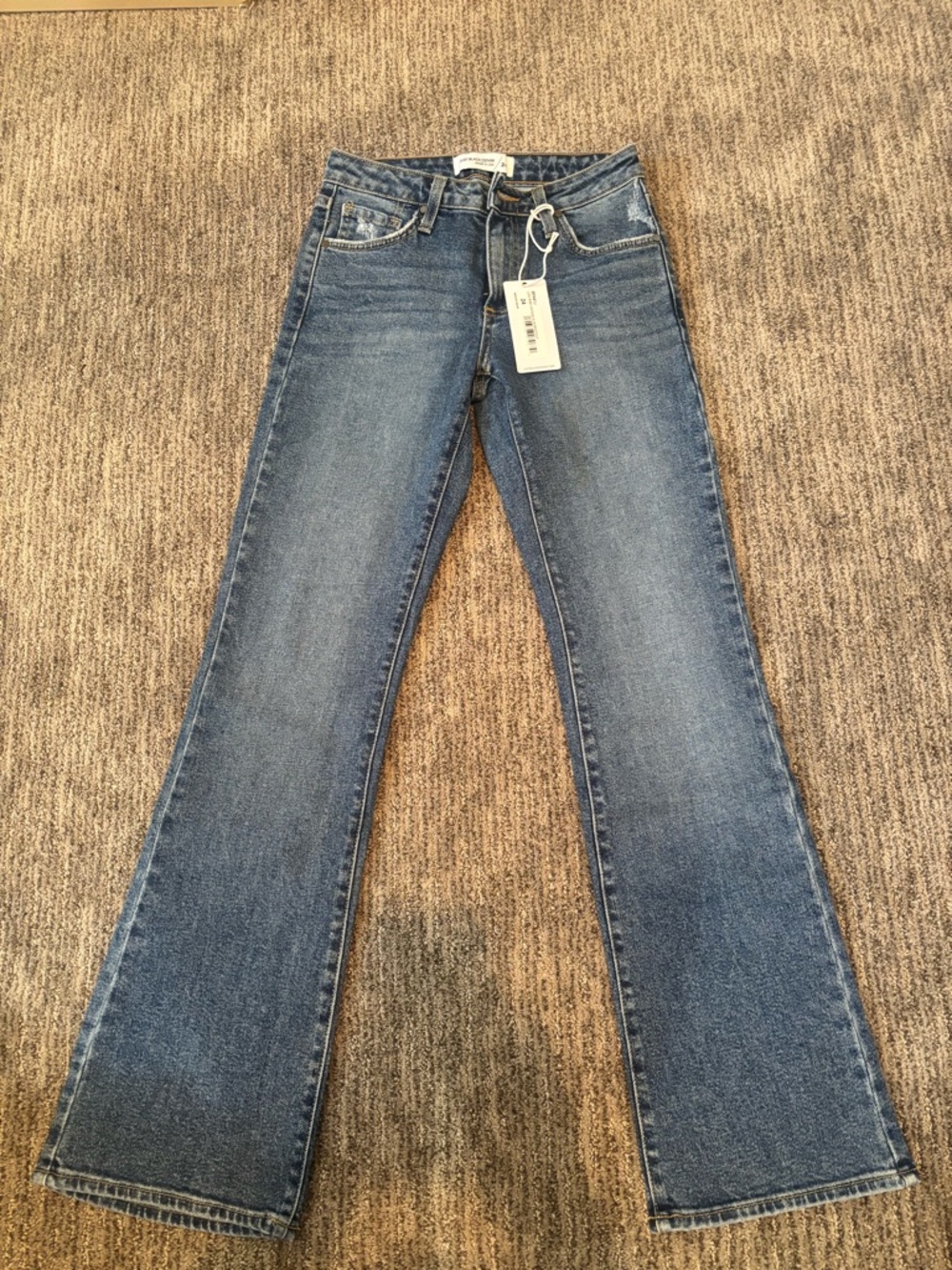 Just Black Women's Medium Blue Bootcut Jeans